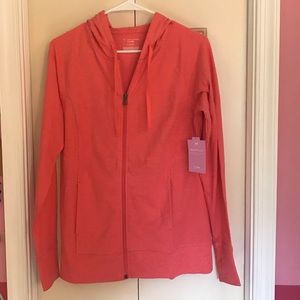 Tek Gear DryTek Coral Hooded Jacket NWT